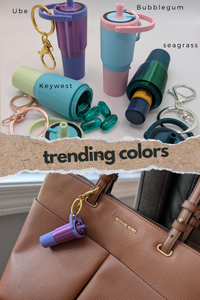 Miniature Resa Tumbler Key Chain For Chapstick, Pills, and More!