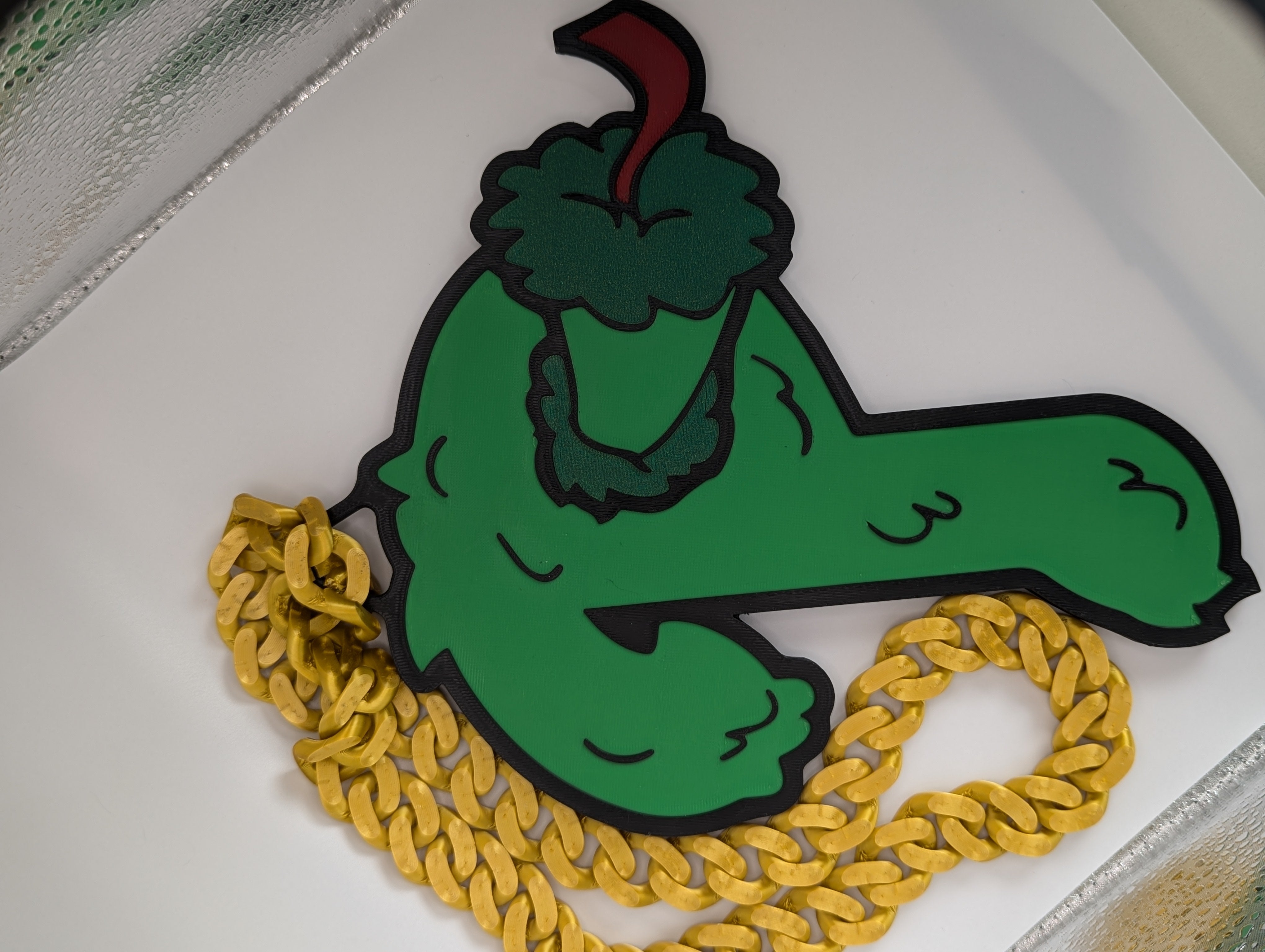 Phillies Phanatic "P" Pendant