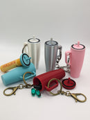 Miniature Era Tumbler Key Chain For Chapstick, Change, Pills, and More!