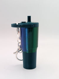 Miniature Resa Tumbler Key Chain For Chapstick, Pills, and More!