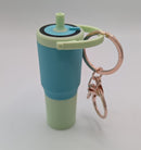 Miniature Resa Tumbler Key Chain For Chapstick, Pills, and More!