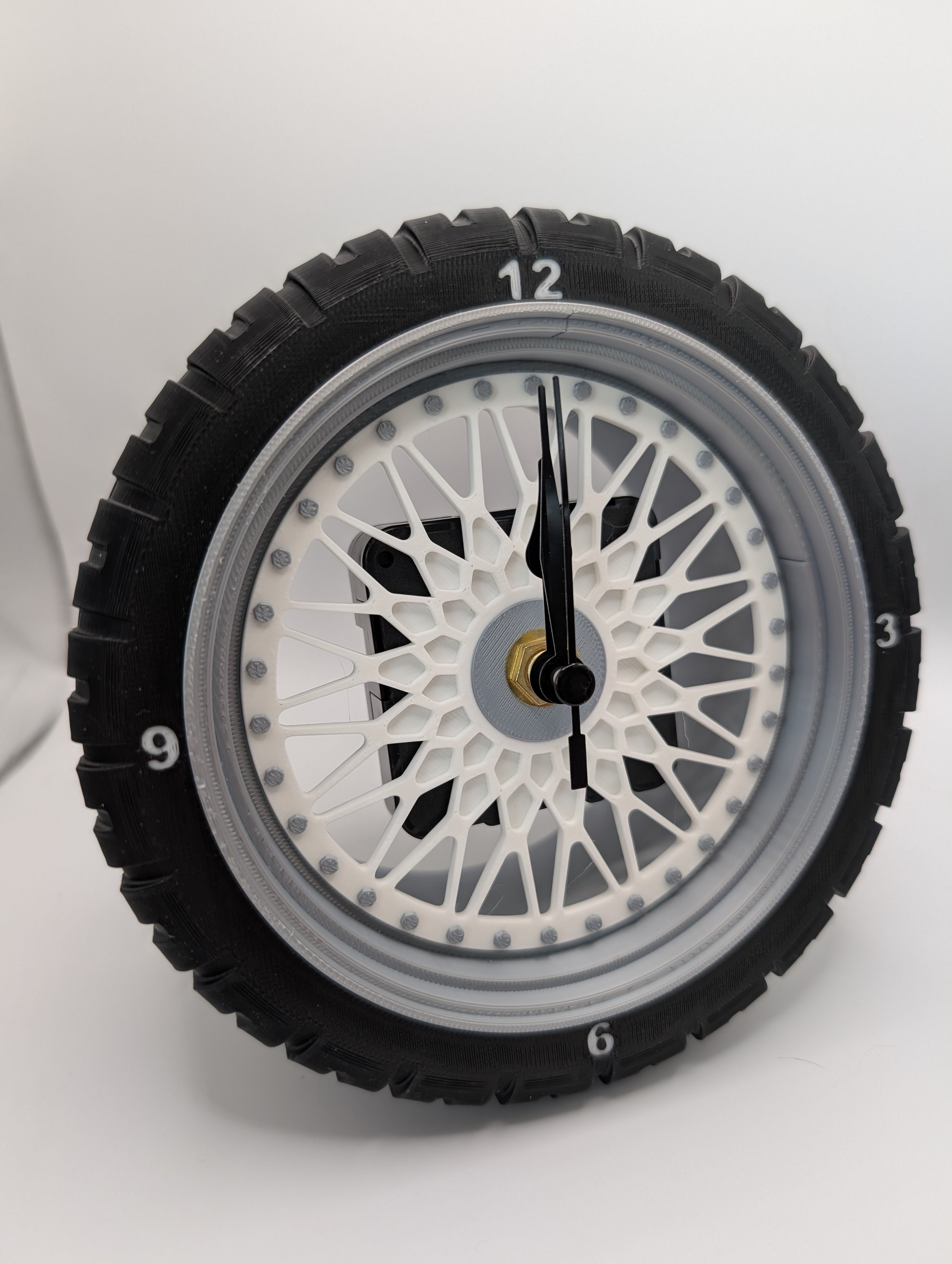 RS Style Wheel Clock