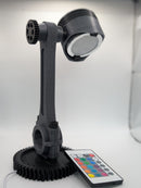 3D Printed Piston RGB Desk Lamp