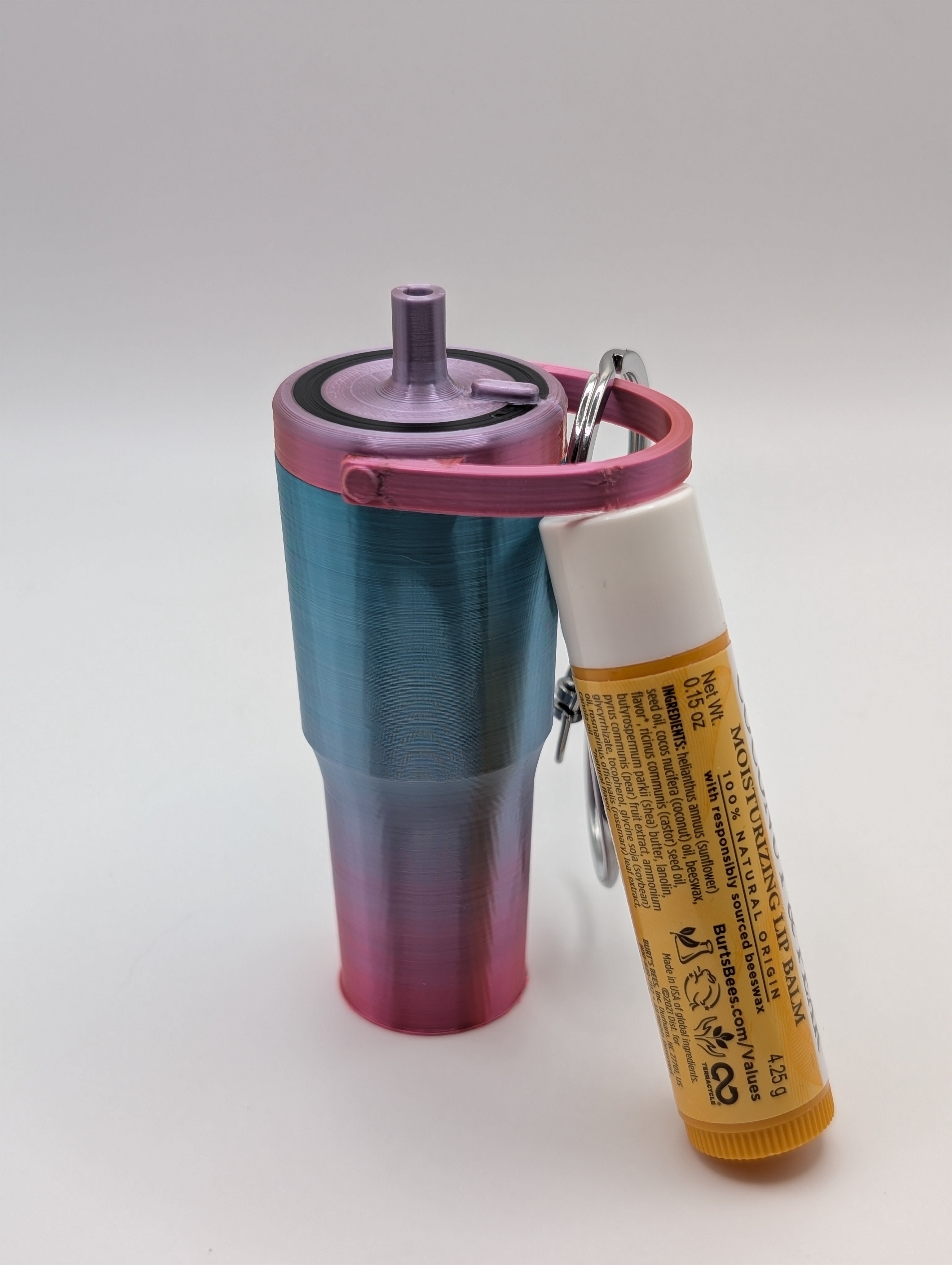 Miniature Resa Tumbler Key Chain For Chapstick, Pills, and More!