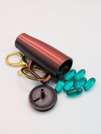 Miniature Era Tumbler Key Chain For Chapstick, Change, Pills, and More!